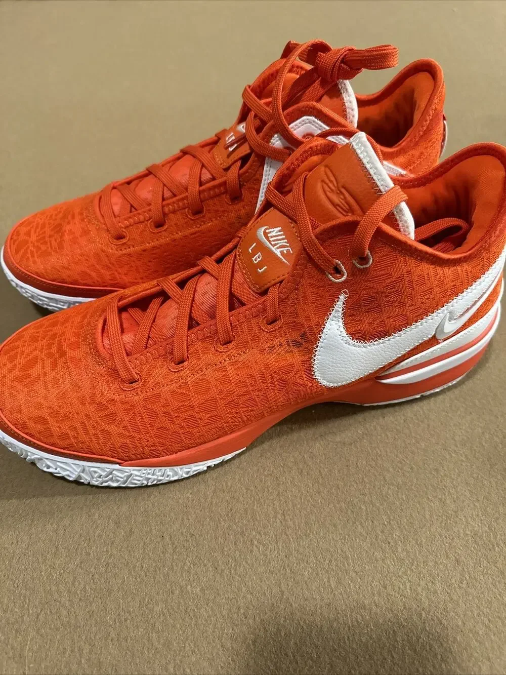 Nike Zoom LeBron NXXT Gen TB Promo Team Orange White Men’s Sz 13 FN7092-800